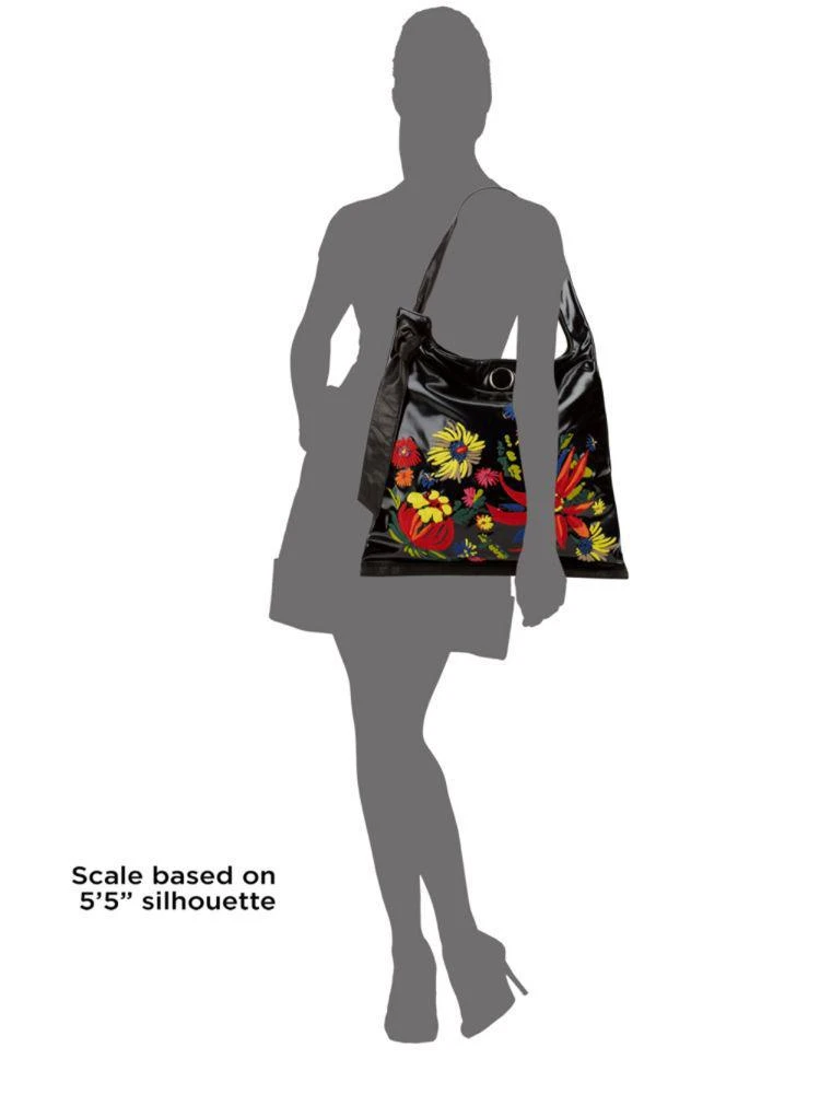 商品3.1 Phillip Lim|Elise Floral Leather Shoulder Bag,价格¥1586,第3张图片详细描述