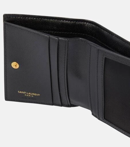 商品Yves Saint Laurent|Monogram zipped leather wallet,价格¥4120,第2张图片详细描述