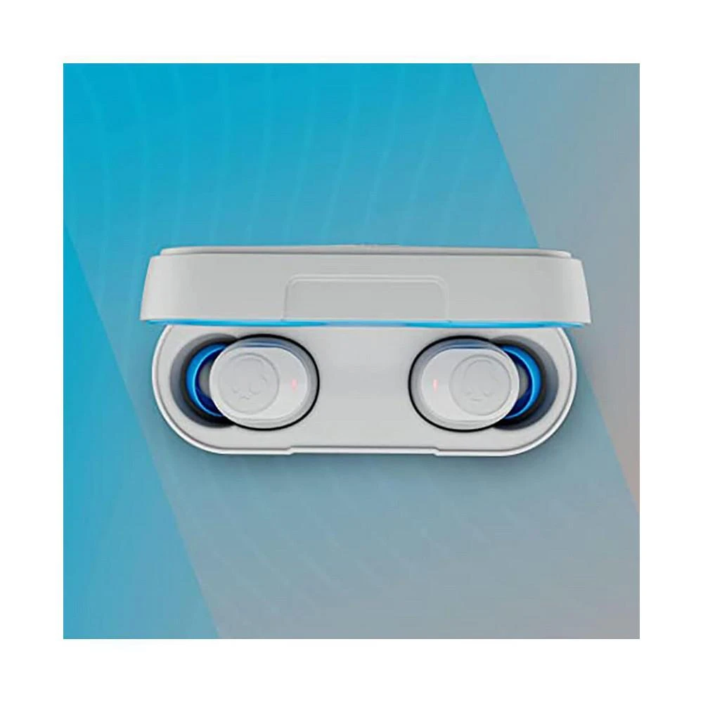 商品Skull Candy|Skullcandy Jib True 2 Wireless In-Ear Earbuds - Light Grey/Blue,价格¥291,第2张图片详细描述