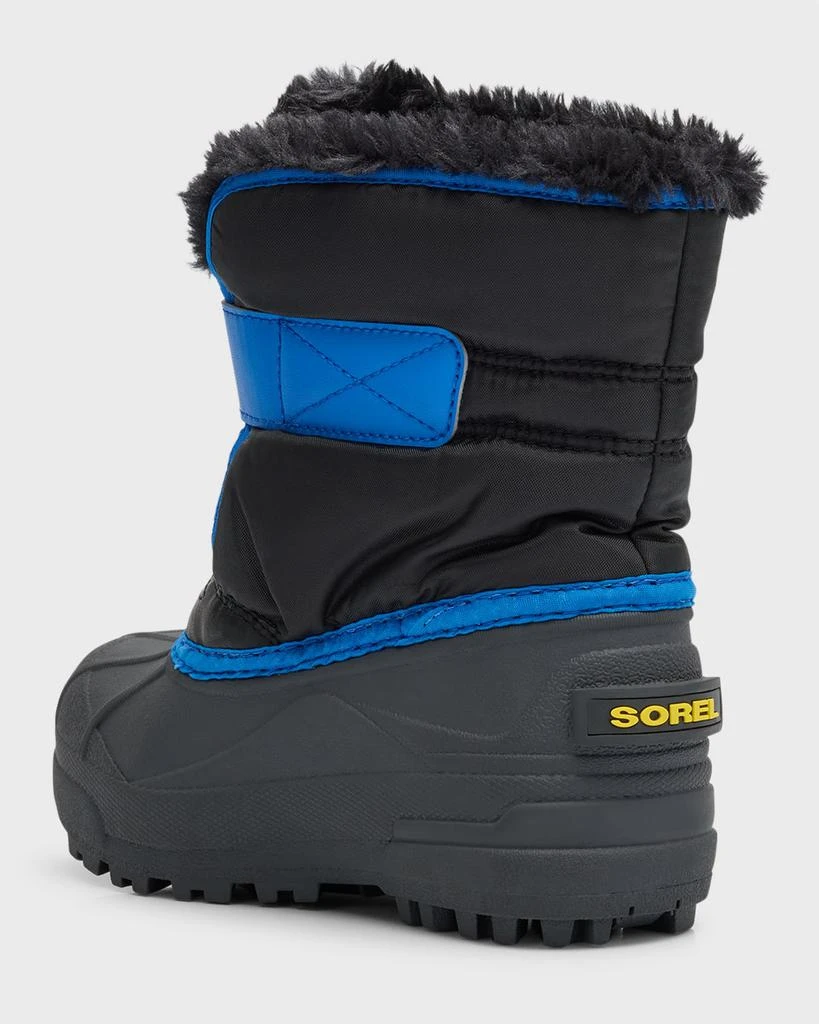 商品SOREL|Kid's Commander Grip-Strap Fleece Snow Boots, Toddlers/Kids,价格¥478,第4张图片详细描述