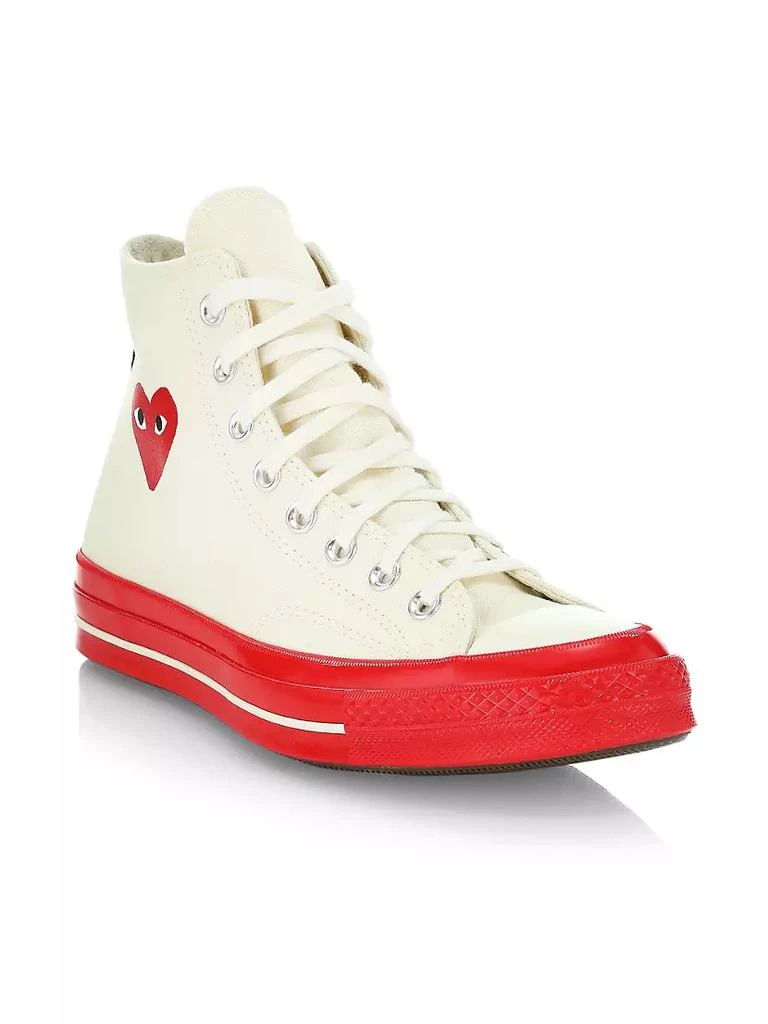 商品Comme des Garcons|CdG x Converse Unisex Chuck 70 High-Top Sneakers,价格¥506,第2张图片详细描述