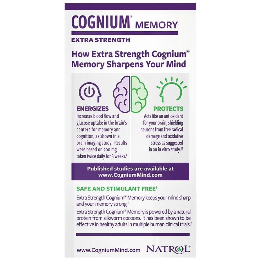 Cognium For A Sharper Mind Tablets 商品