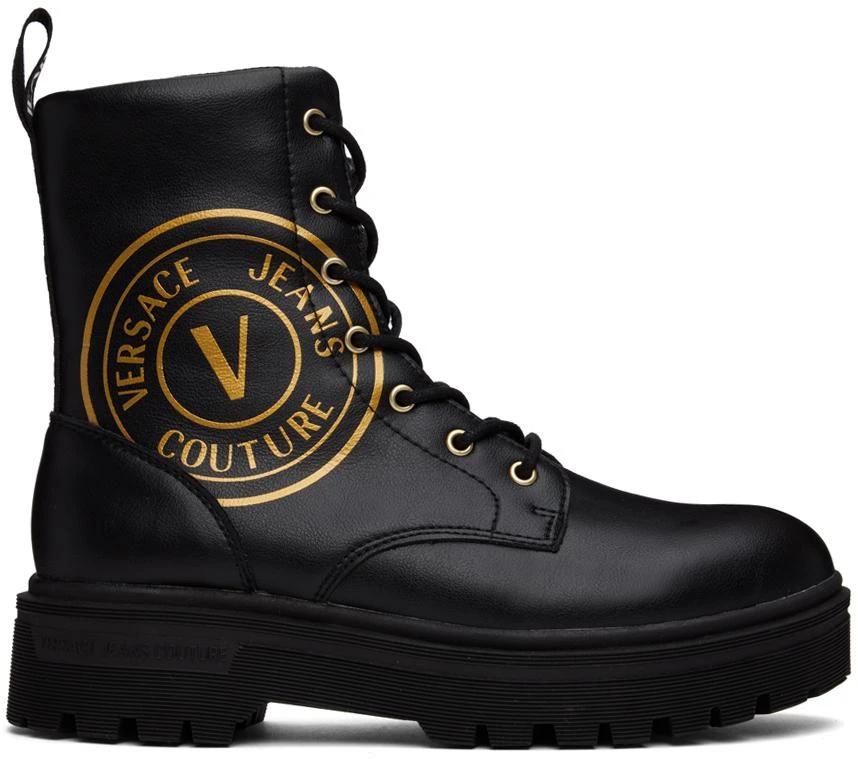 商品Versace|Black Syrius Boots,价格¥2535,第1张图片