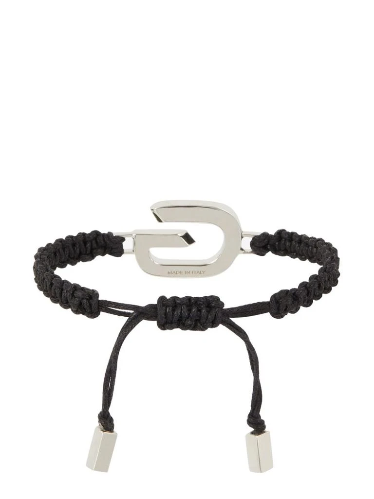 商品Givenchy|Givenchy G Plaque Logo Woven Bracelet,价格¥1389,第2张图片详细描述