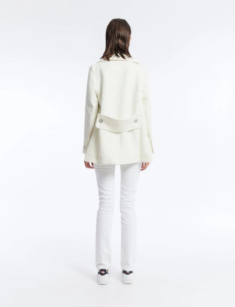 Seraphine ecru linen caban 商品