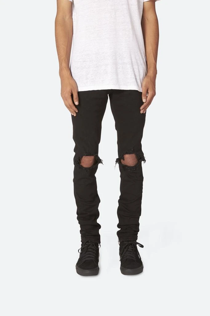 商品MNML|M1 Stretch Denim - Black牛仔裤,价格¥498,第3张图片详细描述