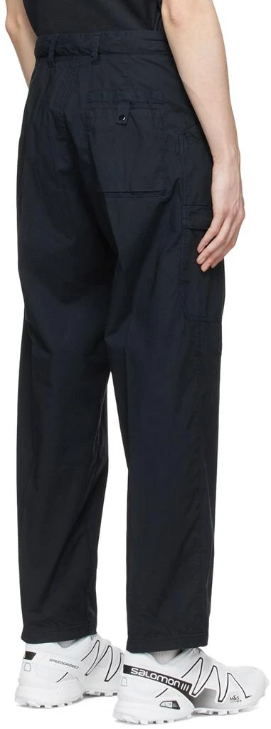 商品Stone Island|Navy Cotton Cargo Pants,价格¥2138,第3张图片详细描述