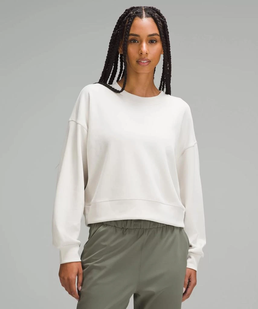 商品Lululemon|Softstreme Perfectly Oversized Cropped Crew,价格¥498,第3张图片详细描述