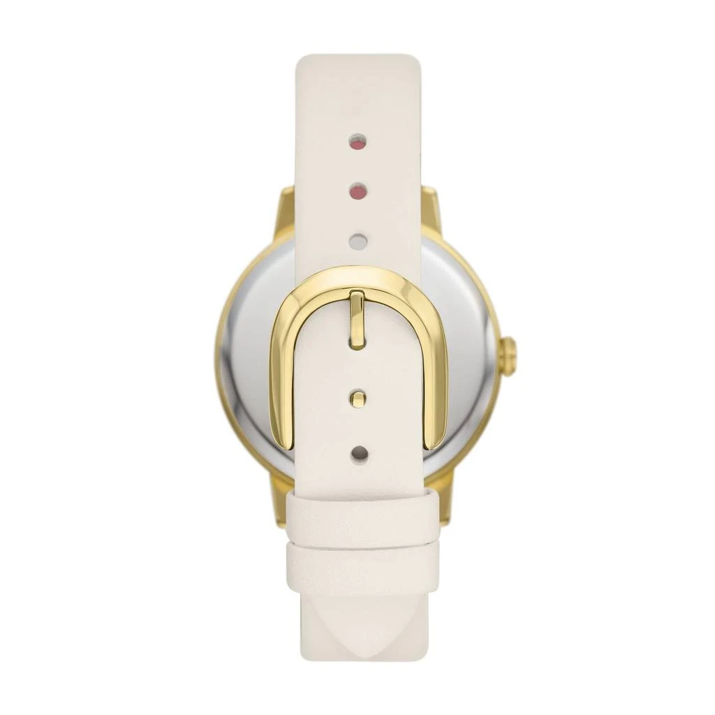 商品Kate Spade|34 mm Metro Three Hand Leather Watch - KSW1779,价格¥1492,第3张图片详细描述