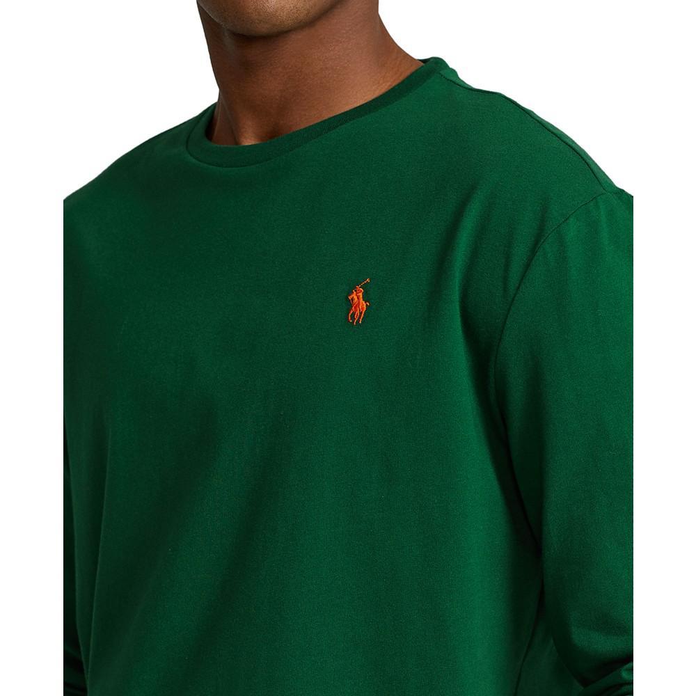 商品Ralph Lauren|Men's Classic-Fit Polo Pony Jersey T-Shirt,价格¥385,第5张图片详细描述