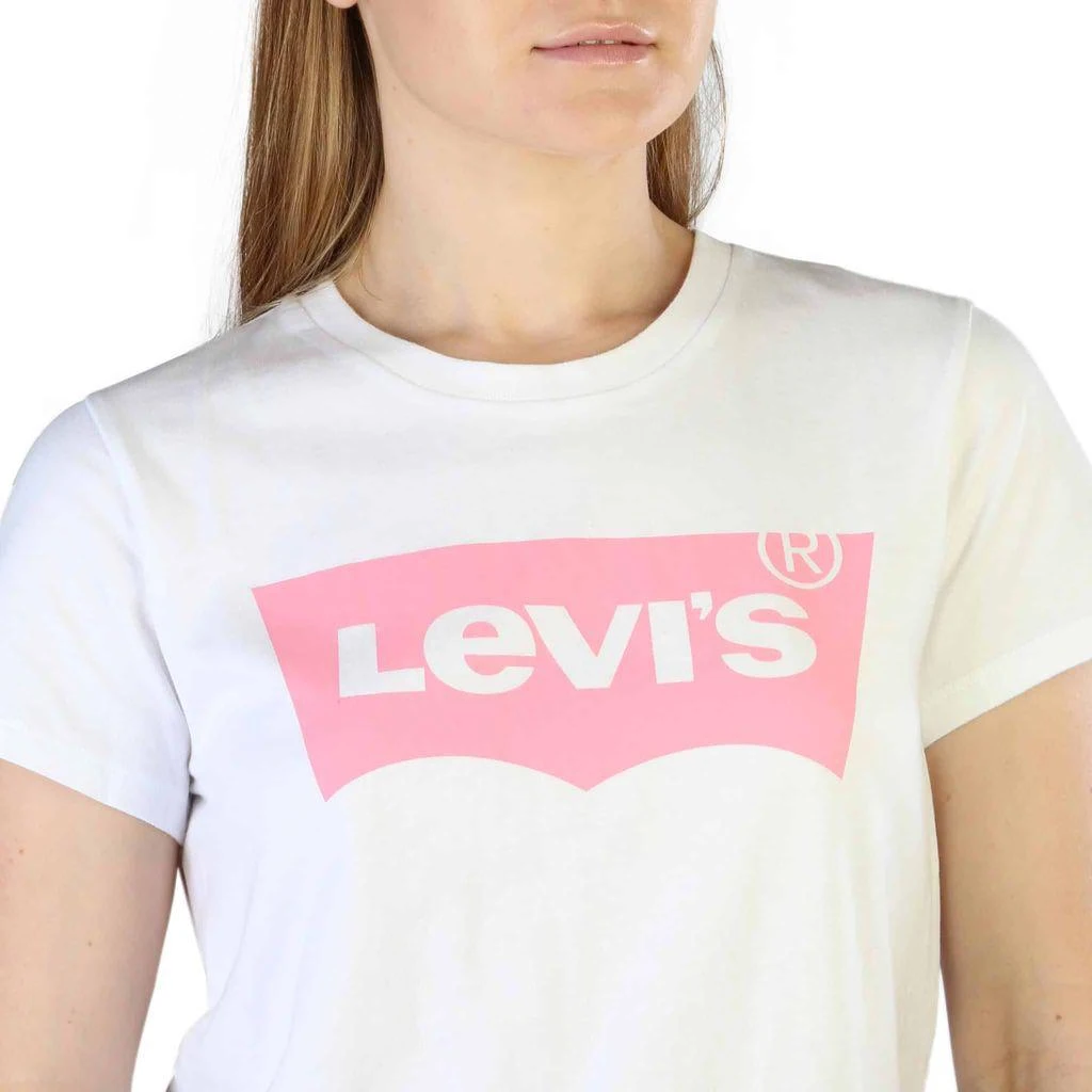 商品Levi's|T-shirts White Women,价格¥189,第3张图片详细描述