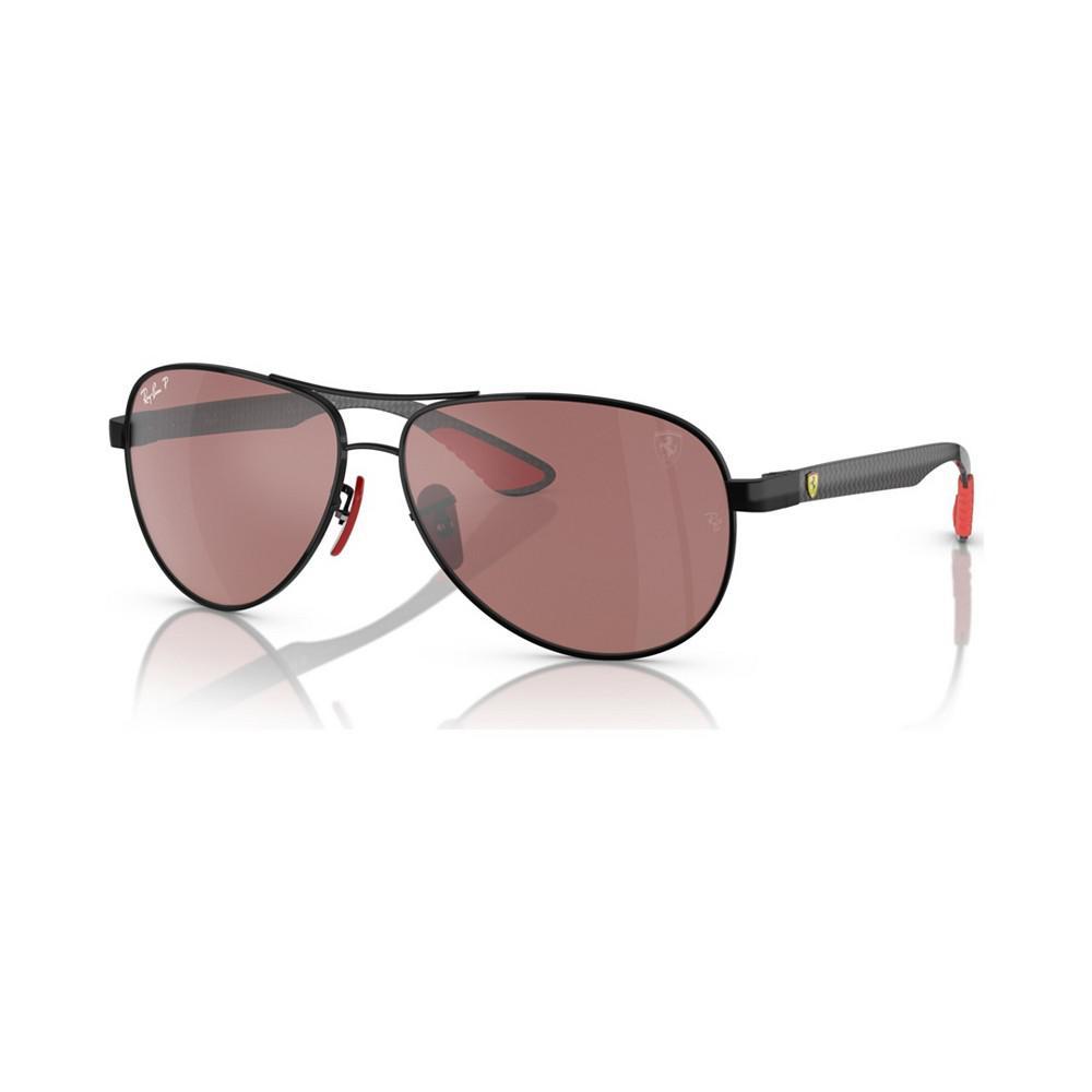 商品Ray-Ban|Men's Polarized Sunglasses, RB8331M Scuderia Ferrari Collection,价格¥2406,第1张图片