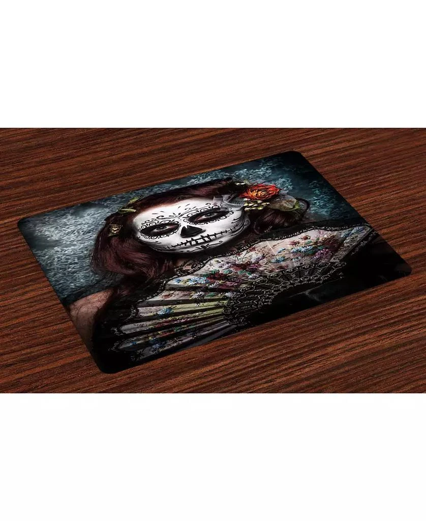 商品Ambesonne|Day of the Dead Place Mats, Set of 4,价格¥237,第1张图片