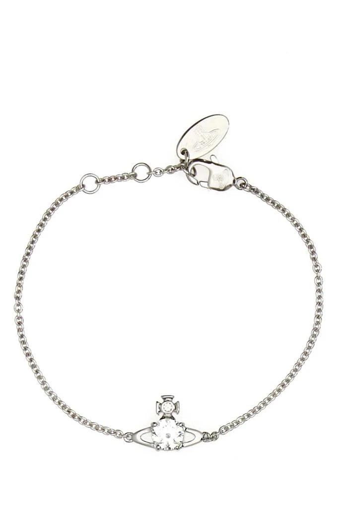 商品Vivienne Westwood|Vivienne Westwood Orb Pendant Embellished Chain Bracelet,价格¥1123,第1张图片
