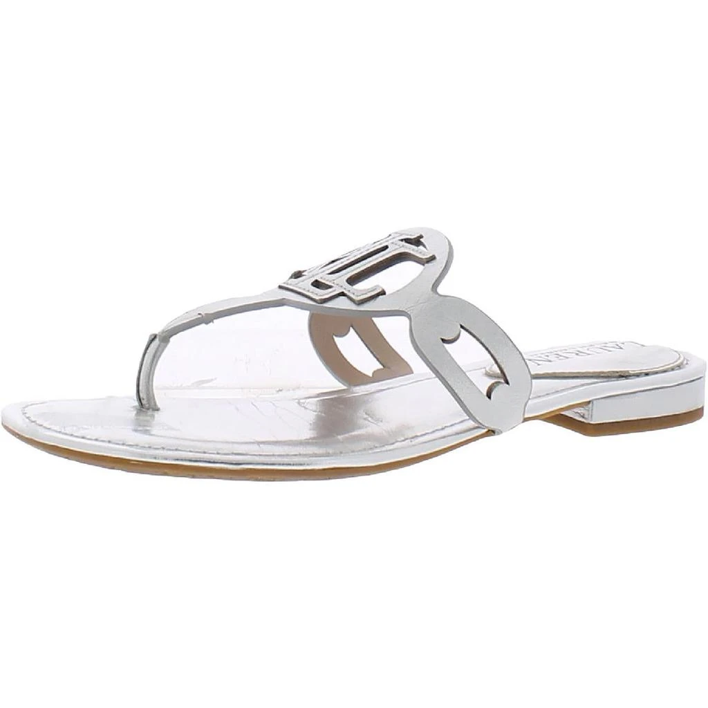 商品Ralph Lauren|Lauren Ralph Lauren Womens Audrie Flats Slip On Thong Sandals,价格¥105-¥323,第1张图片