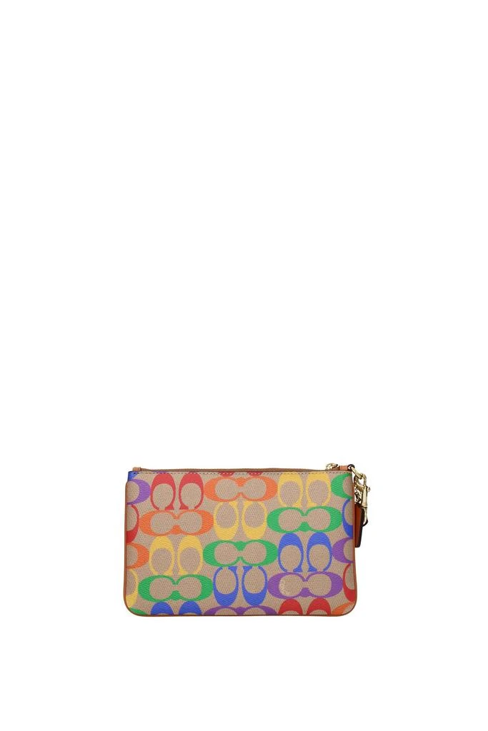 商品Coach|Clutches Fabric Beige Multicolor,价格¥533,第3张图片详细描述