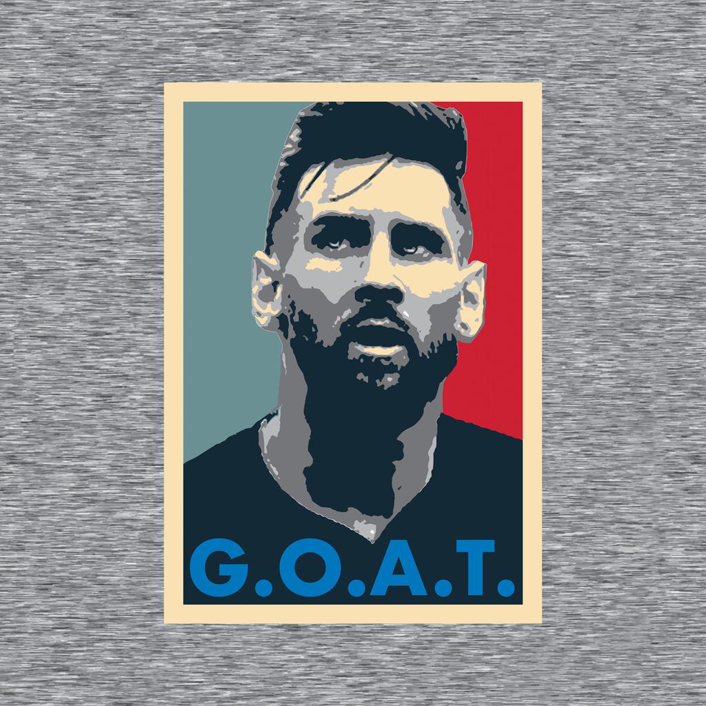 Messi Face of G.O.A.T. Graphic T-Shirt商品第7张图片规格展示
