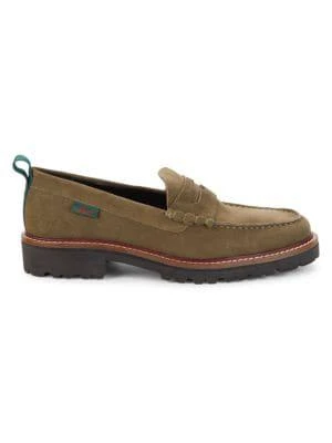 商品G.H. Bass|Larson Suede Penny Loafers,价格¥636,第1张图片