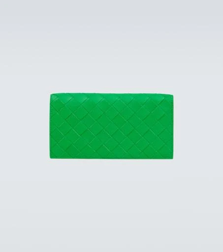 商品Bottega Veneta|编织皮革钱包,价格¥7196,第1张图片