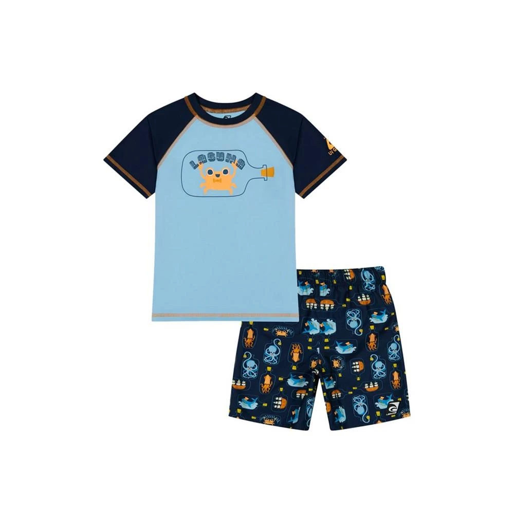 商品Laguna|Little Boys Abby Normal Swim Set, 2 Piece,价格¥57,第1张图片