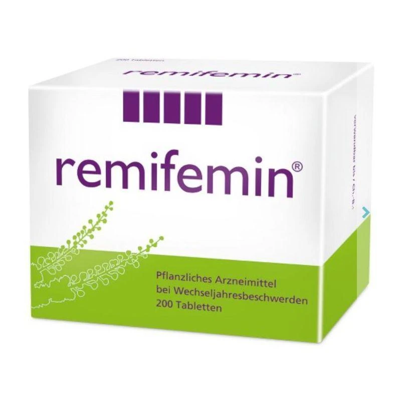 商品Remifemin|欧洲直邮Remifemin 莉芙敏更年期缓解片200粒,价格¥385,第1张图片