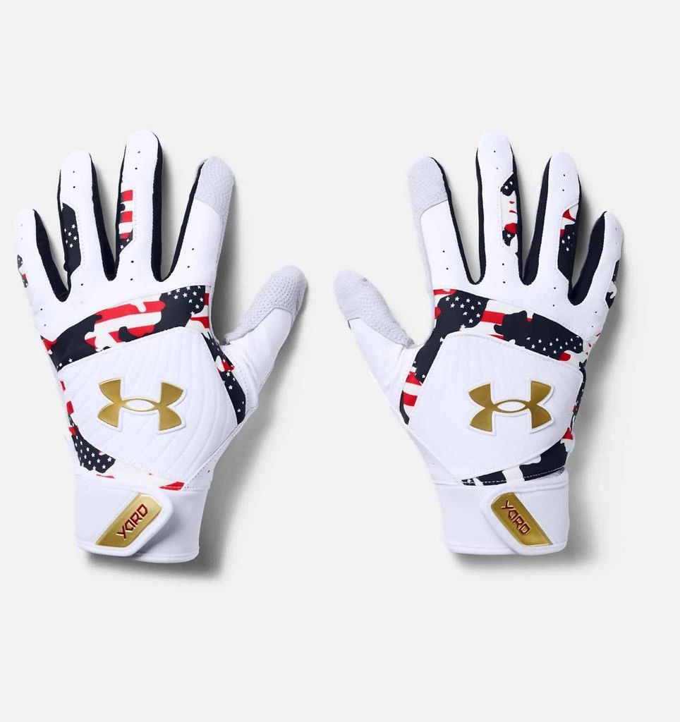 商品Under Armour|Men'S Ua Yard Batting Gloves in Stars & Stripes,价格¥309,第1张图片