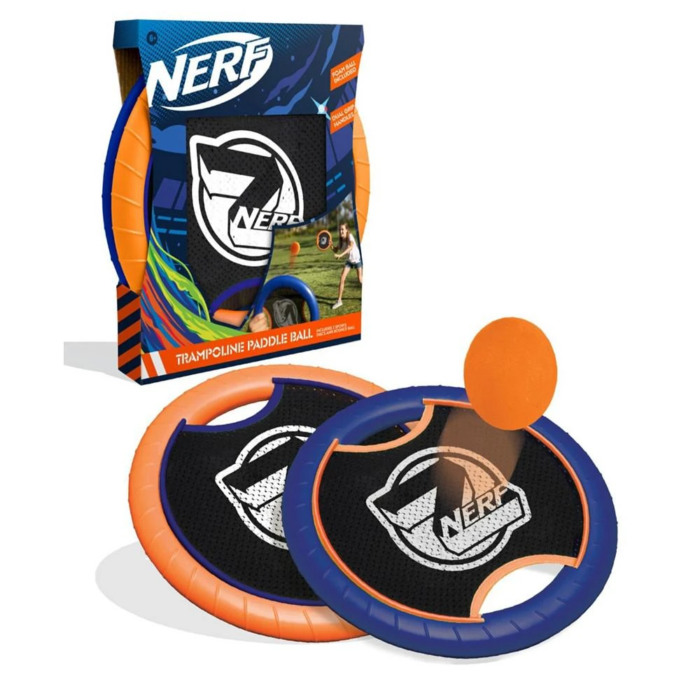 商品Nerf|Trampoline Paddle Ball-Inside & Outside Activity Play for Kids,价格¥154,第1张图片