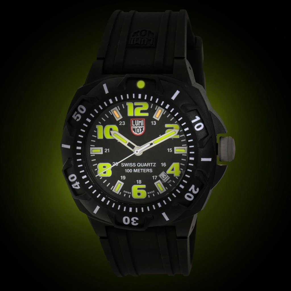 商品Luminox|Luminox Sentry Series 0200 Black Dial Date 43mm Quartz Men's Watch XL.0201.SL,价格¥967,第4张图片详细描述