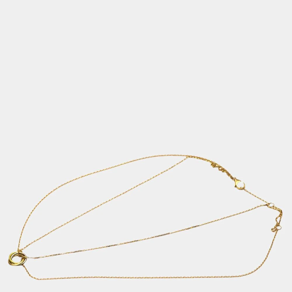 商品[二手商品] Cartier|Cartier Trinity De Cartier 18K Yellow Rose White Gold Necklace,价格¥8924,第2张图片详细描述