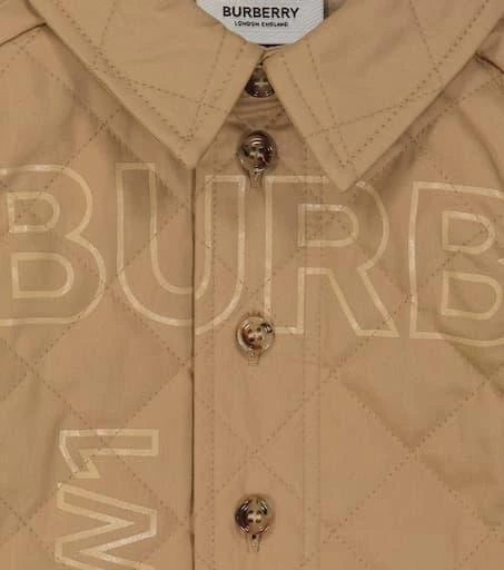 商品Burberry|婴幼儿 — Horseferry绗缝棉质夹克,价格¥3041,第3张图片详细描述