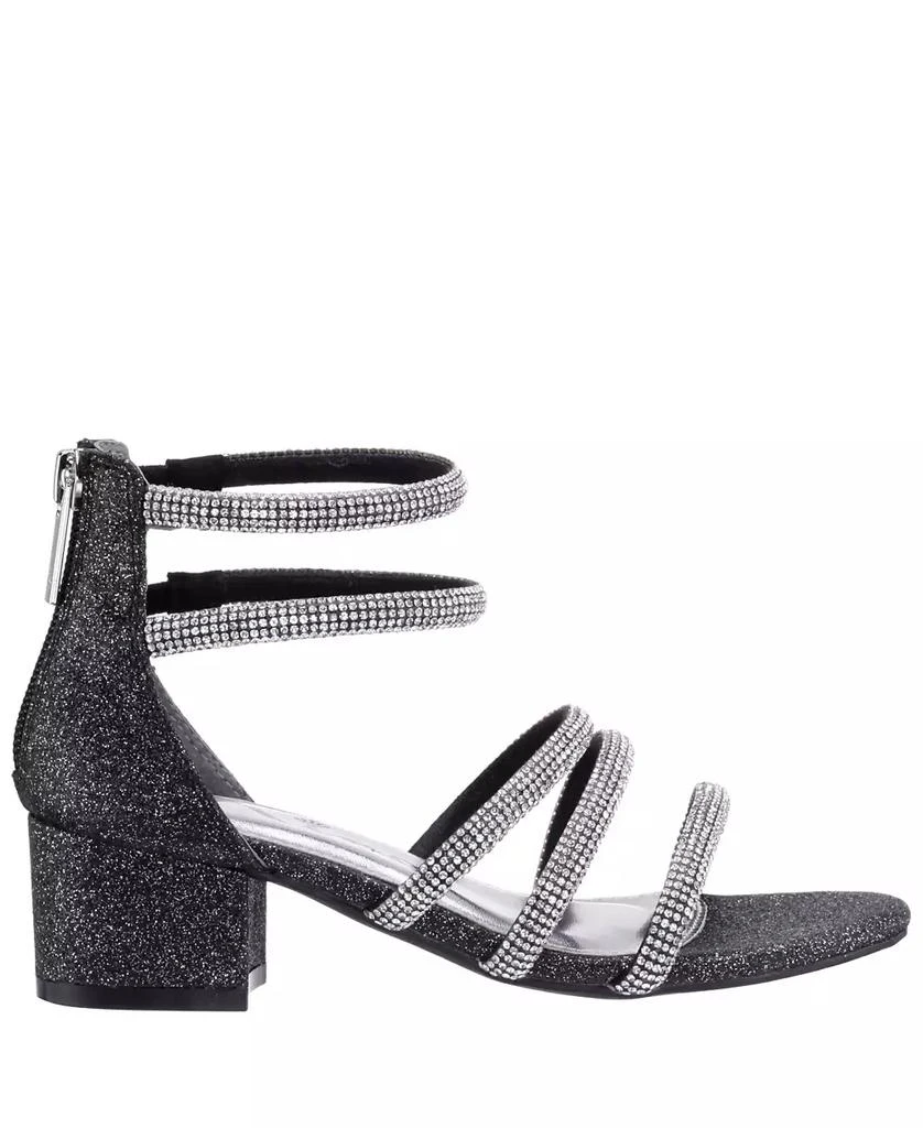 商品Nina|Little Girls Sparklar Rhinestone Embellished Dress Sandal,价格¥447,第2张图片详细描述