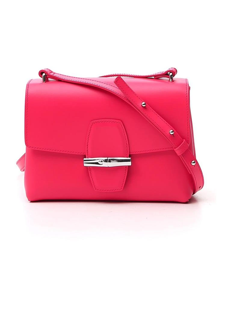 商品Longchamp|Longchamp Roseau Foldover Top Crossbody Bag,价格¥3161,第1张图片