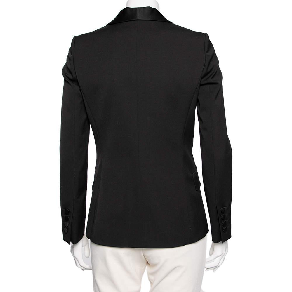 Gucci Black Wool Single Breasted Blazer S商品第3张图片规格展示