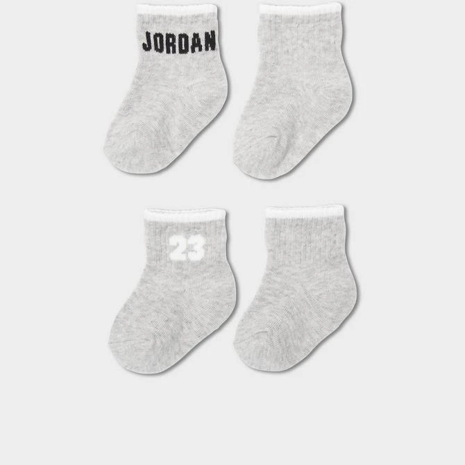 商品Jordan|Infant Jordan Ankle Gripper Socks (6-Pack),价格¥75,第3张图片详细描述