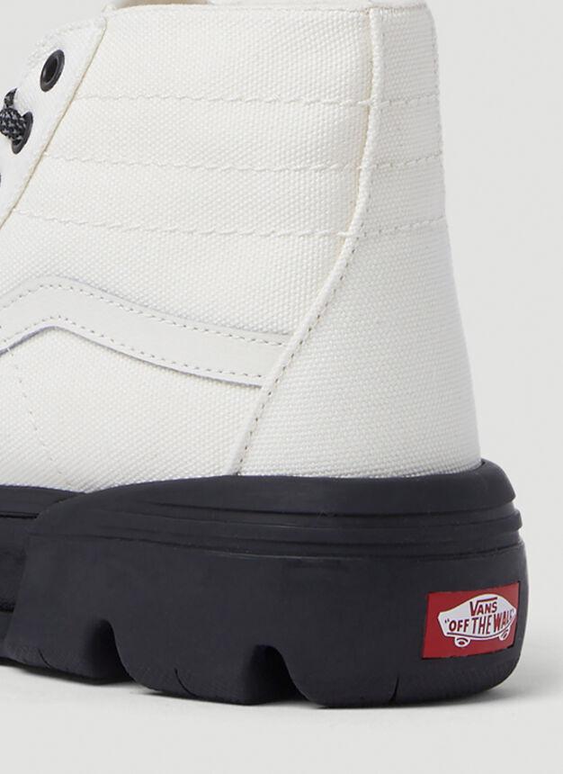 UA SK8 High Top Modular Sneakers in White商品第5张图片规格展示