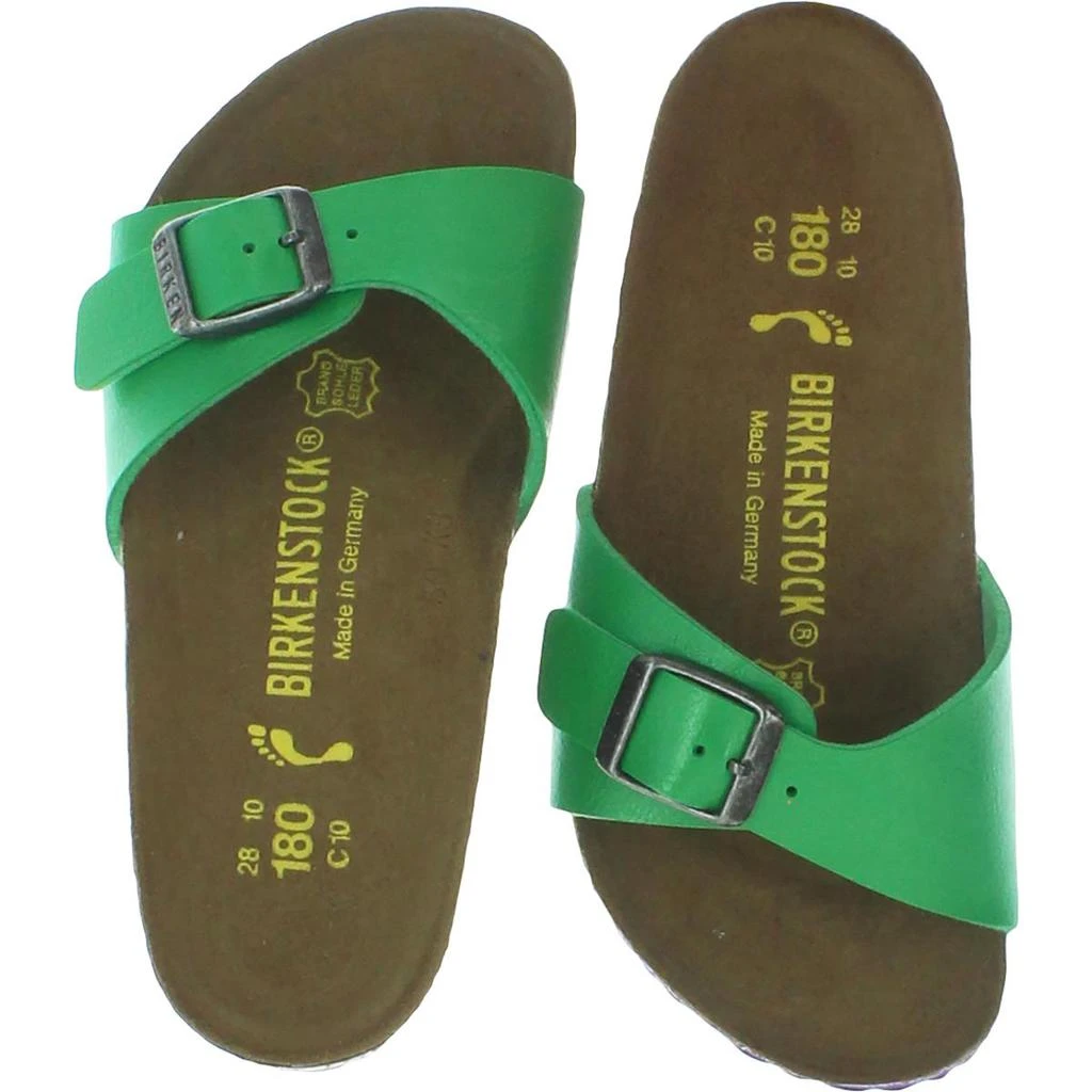 商品Birkenstock|Birkenstock Boys Madrid Birko-Flor Slip On Footbed Sandals,价格¥115,第2张图片详细描述