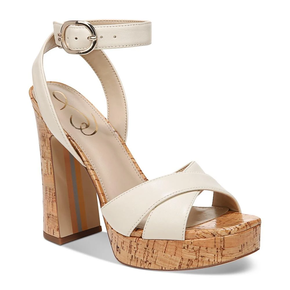 商品Sam Edelman|Kayna Ankle-Strap Two-Piece Platform Sandals,价格¥665,第1张图片