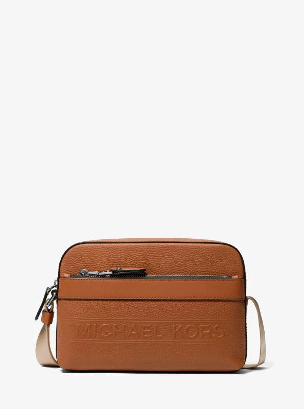 商品Michael Kors|Hudson Pebbled Leather Utility Crossbody Bag,价格¥666,第1张图片