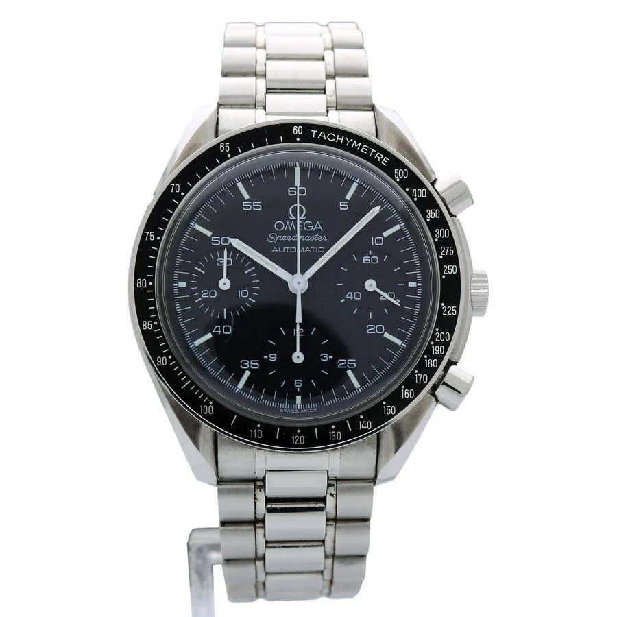商品[二手商品] Omega|Pre-owned Omega Speedmaster Chronograph Automatic Black Dial Men's Watch 3510.5,价格¥30329,第1张图片