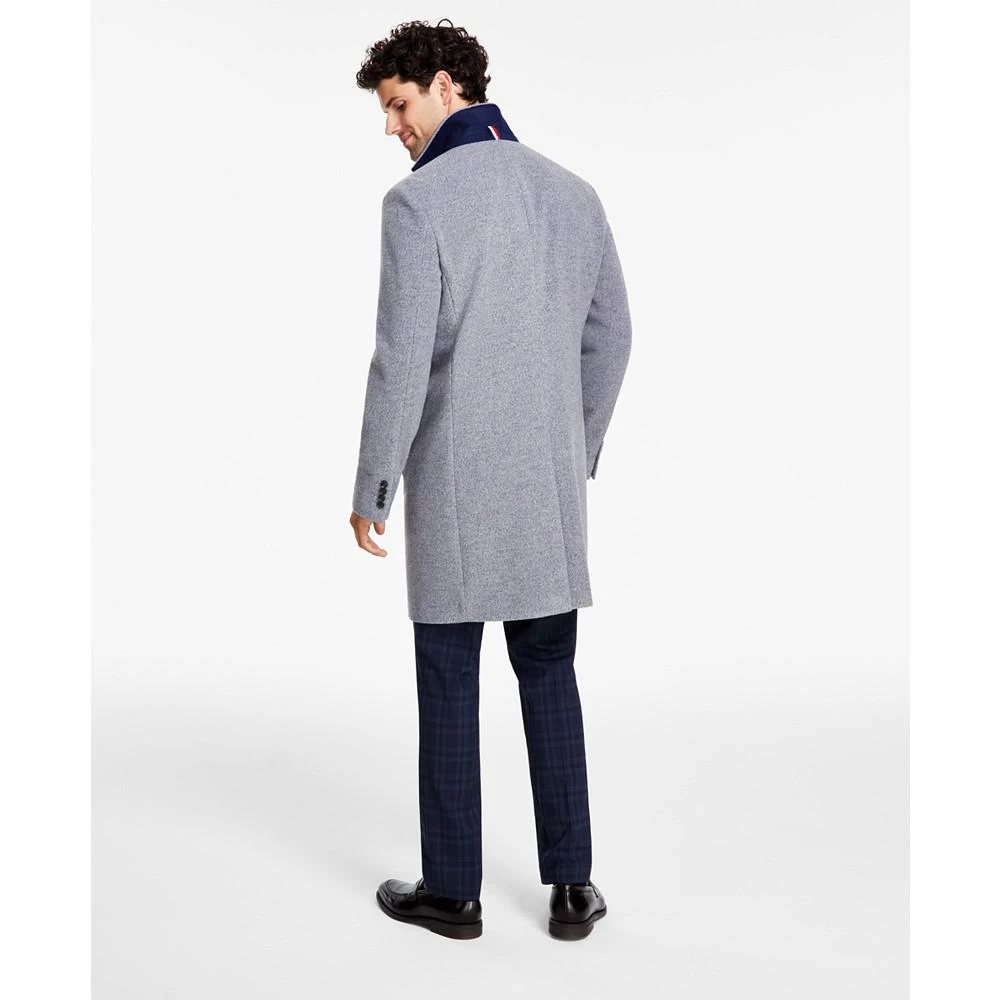 商品Tommy Hilfiger|Men's Modern-Fit Solid Overcoat,价格¥2967,第2张图片详细描述
