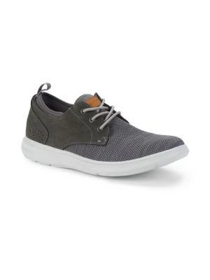 商品Rockport|Zaden Perforated Mesh & Leather Sneakers,价格¥277,第2张图片详细描述