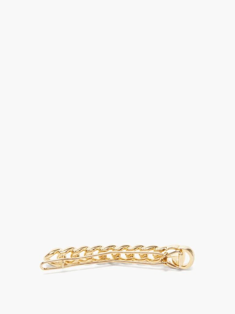 商品Gucci|GG-Marmont curb-link chain hair clip,价格¥3458,第4张图片详细描述