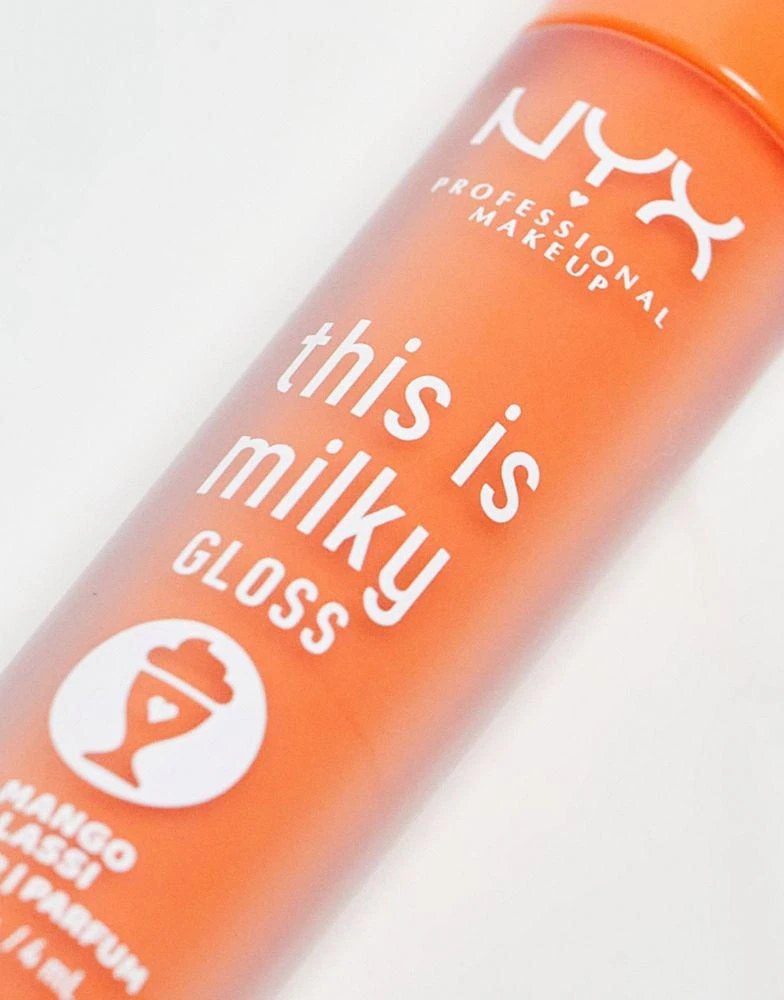 商品NYX Professional Makeup|NYX Professional Makeup This Is Milky Gloss Lip Gloss - Mango Lassi,价格¥90,第2张图片详细描述