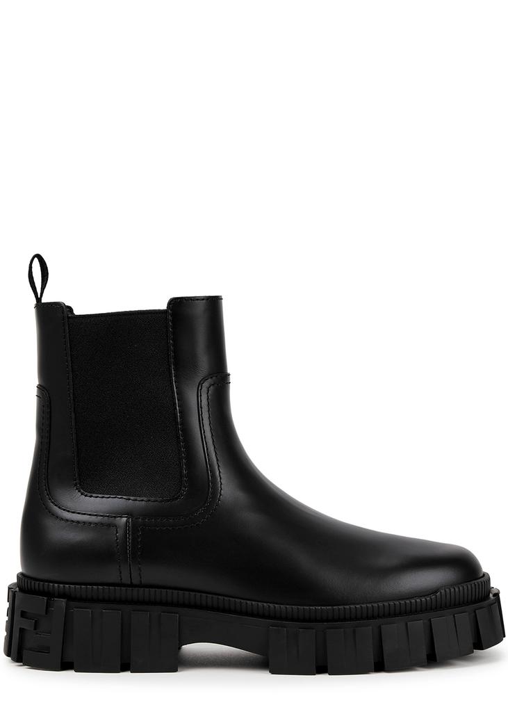 Fendi Force leather Chelsea boots商品第1张图片规格展示