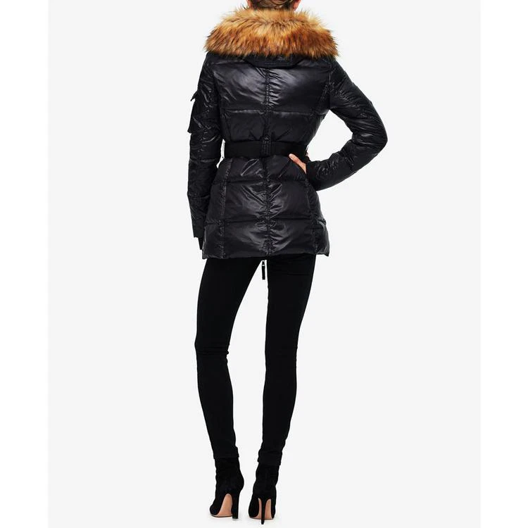 商品S13|Faux-Fur-Trim Down Puffer Coat,价格¥1421,第4张图片详细描述