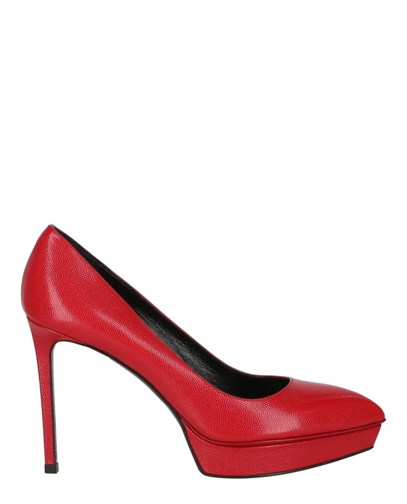 商品Yves Saint Laurent|Janis Leather Platform Pumps,价格¥2186,第1张图片