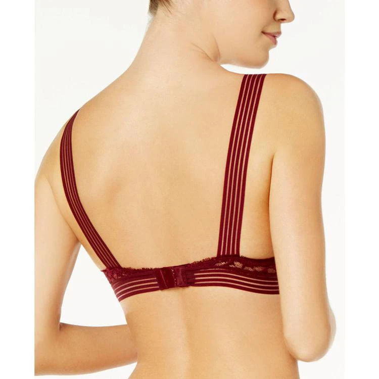 商品Calvin Klein|Vixen Striped-Strap Lace Bra QF3985,价格¥171,第2张图片详细描述