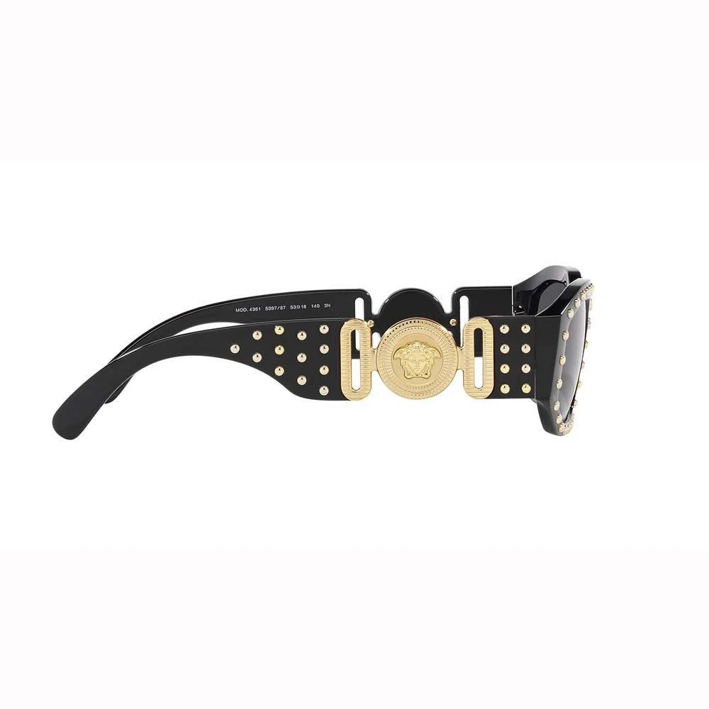 商品Versace|Versace Eyewear Rectangular Frame Sunglasses,价格¥1688,第3张图片详细描述