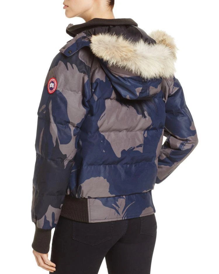 商品Canada Goose|Savona Fur Trim Down Bomber Jacket - 100% Exclusive ,价格¥4770,第2张图片详细描述