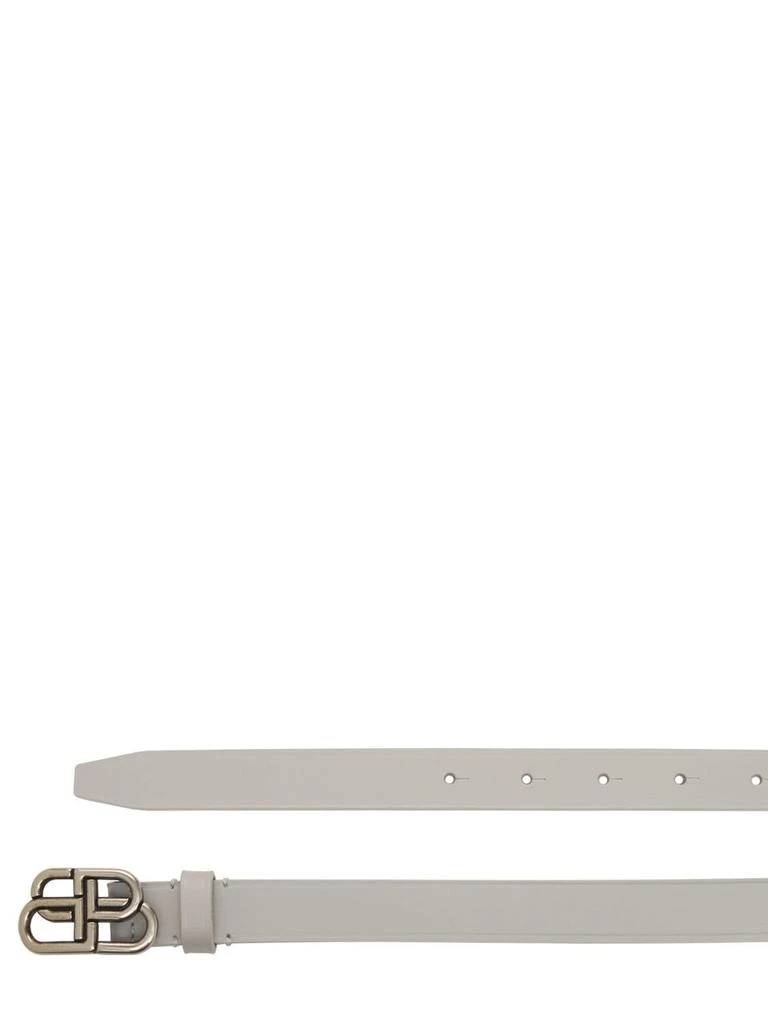 商品Balenciaga|2cm Bb Extra Thin Leather Belt,价格¥2695,第2张图片详细描述